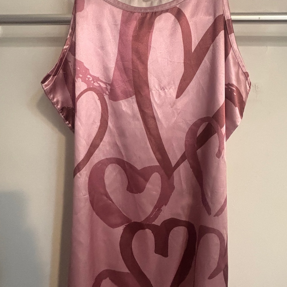W XL nightgown with Pink Heart design